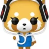 Aggretsuko avec casque audio