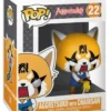 Aggretsuko avec tronçonneuse