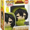Aizawa dans sac de couchage