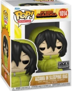 Aizawa dans sac de couchage