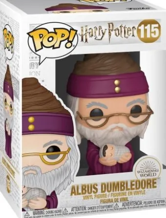 Albus Dumbledore avec Bébé Harry