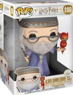Albus Dumbledore avec Fumseck - 25 cm