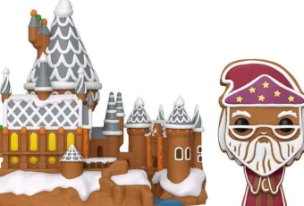 Albus Dumbledore avec Poudlard pain d'épices