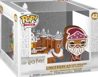 Albus Dumbledore avec Poudlard pain d'épices