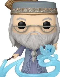 Albus Dumbledore avec son Patronus (Phénix)