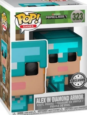 Alex avec Armure en Diamant