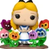 Alice avec fleurs
