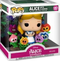 Alice avec fleurs