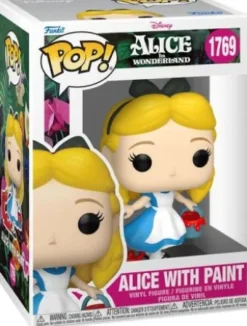 Alice avec un pinceau