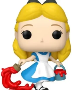 Alice avec un pinceau