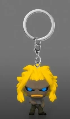 All Might Affaibli Glow In The Darj k - Porte clés