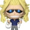 All Might avec sac et parapluie