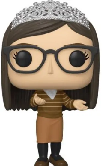 Amy Farrah Fowler avec une couronne
