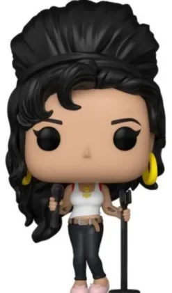 Amy Winehouse ( en débardeur)