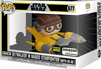 Anakin dans le Chasseur Naboo (Hyperspace Heroes)