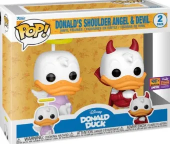 Ange et Diable de l'épaule de Donald - Pack