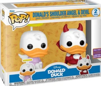 Ange et Diable de l'épaule de Donald - Pack