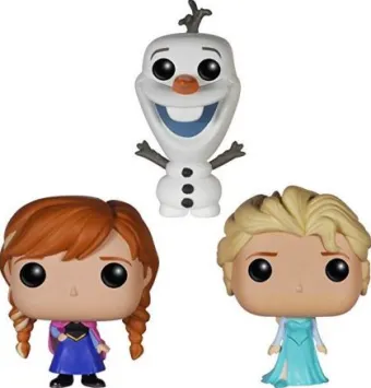 Anna, Olaf et Elsa - Pocket 3 Pack