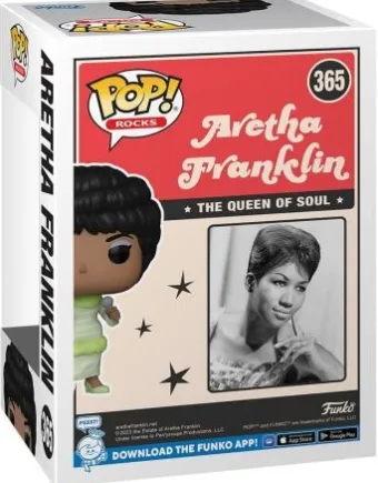 Aretha Franklin (Robe Verte)