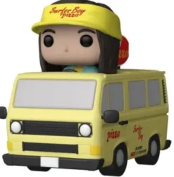 Argyle dans le camion pizza
