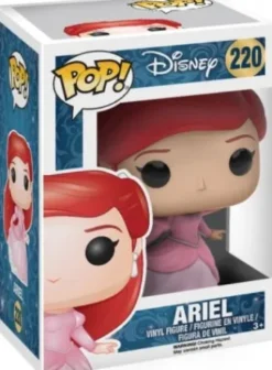 Ariel en Robe Rose