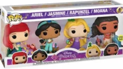 Ariel, Jasmine, Raiponce & Vaiana
