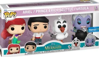Ariel / Prince Eric / Eurêka / Ursula - Pack