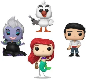Ariel / Prince Eric / Eurêka / Ursula - Pack
