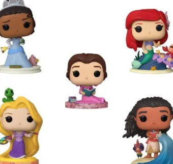 Ariel / Tiana / Belle / Raiponce / Vaiana - Pack