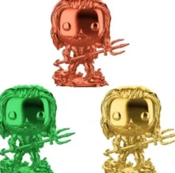 Arthur Curry en Costume de Héro - Chromé - 3 pack