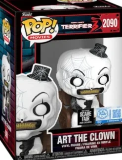 Art le clown sur une chaise berçante