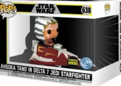 Ashoka Tano dans le Chasseur Delta-7 (Hyperspace Heroes)