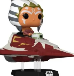 Ashoka Tano dans le Chasseur Delta-7 (Hyperspace Heroes)