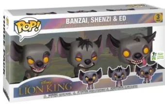 Banzai, Shenzi & Ed - 3 pack