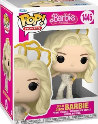 Barbie en Tenue Disco Or