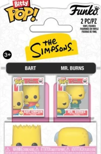 Bart Simpson & Mr. Burns - Pack Bitty Pop