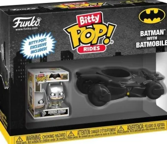 Batman avec Bat Mobile