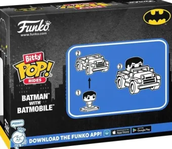 Batman avec Bat Mobile