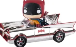 Batman avec Batmobile - Chrome