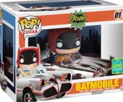 Batman avec Batmobile - Chrome