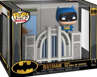 Batman avec le Palais de Justice