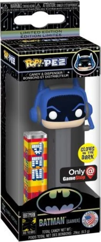 Batman (Gamer) - Brillant dans le noir & Pez