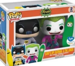Batman & Le Joker avec Planches de Surf - 2 pack
