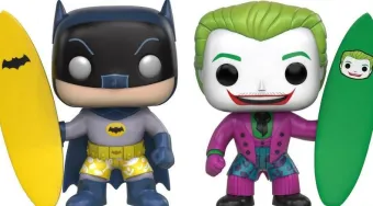 Batman & Le Joker avec Planches de Surf - 2 pack