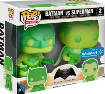 Batman vs Superman - Brille dans le Noir - 2 Pack