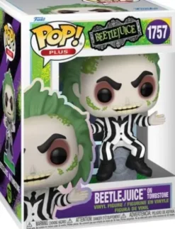 Beetlejuice sur la pierre tombale