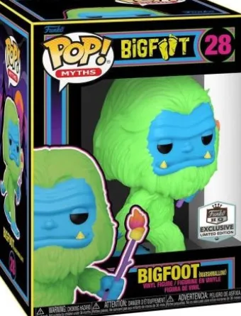 Bigfoot avec Marshmallow - Black Light