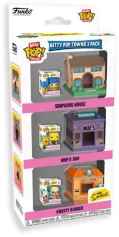 Bitty Pop Towns Les Simpson - Pack