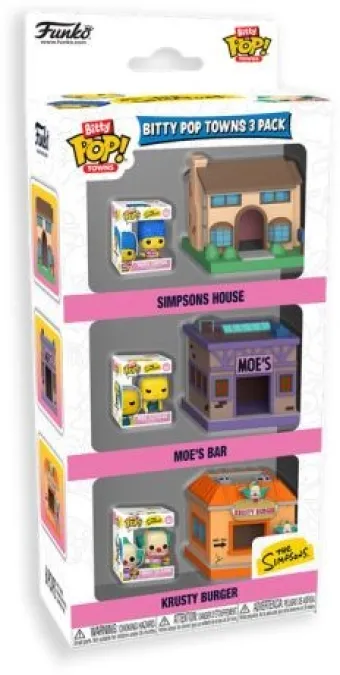 Bitty Pop Towns Les Simpson - Pack