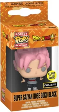 Black Goku Super Saiyan Rosé - Porte-clés